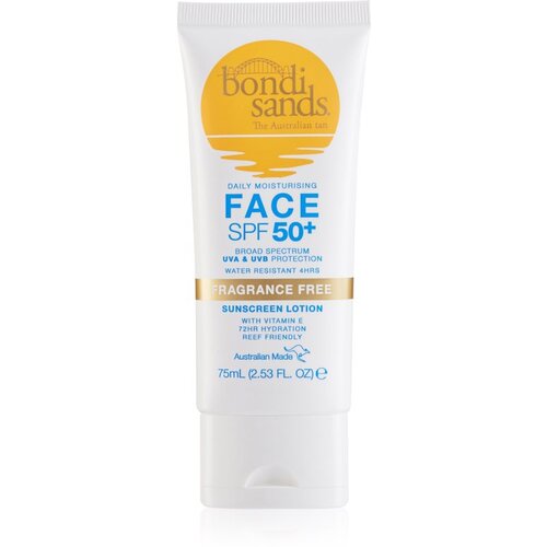 Bondi Sands SPF 50+ Face krema za sončenje za obraz brez dišav SPF 50+ 75 ml Cene