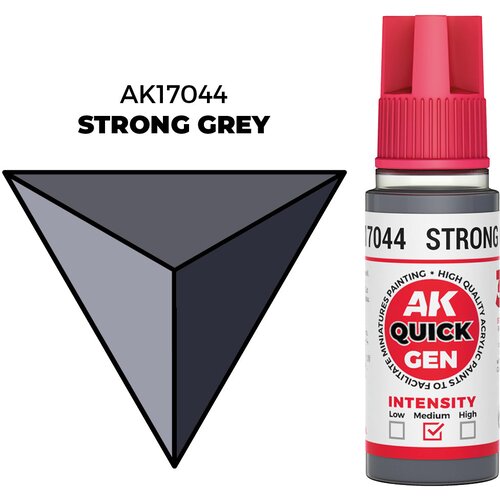 AK Interactive Strong Grey 18ml - Quick Gen Speed Paint AK17044 Cene