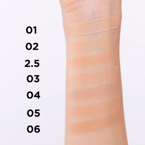 Eveline Cosmetics Liquid Camouflage vodoodporni korektor s hialuronsko kislino odtenek 06 7,5 ml Slike