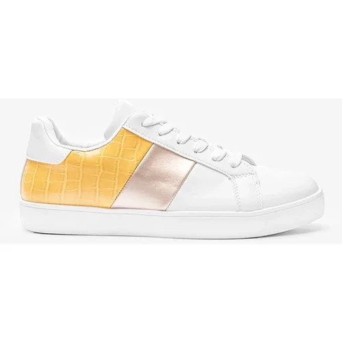 D/CEO White/yellow sport shoes Haille