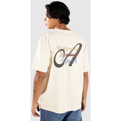 Anerkjendt Akvillads Workwear Print T-shirt tofu Slike