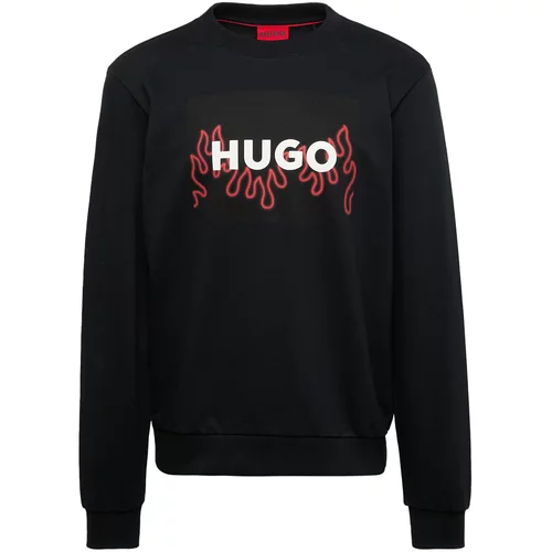 Hugo Majica 'Duragol_U241' živo rdeča / črna / pegasto črna / bela