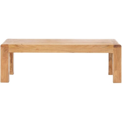Maison Chic Klubska mizica - kavna mizica - Nizka mizica 110x60x35 cm trden akacijev les medena, (21754865) Cene