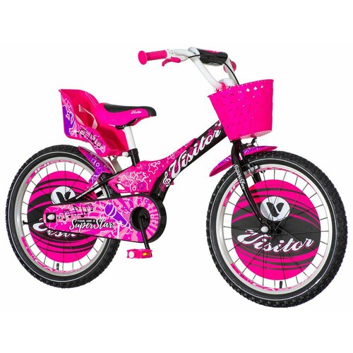Magnet Bicikl za devojčice STA200 20" ljubičasti Cene
