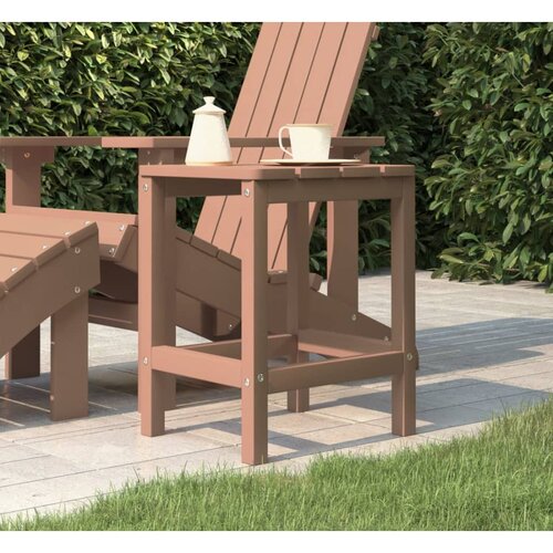 vidaXL Vrtni stol Adirondack smeđi 38 x 38 x 46 cm HDPE Cijene