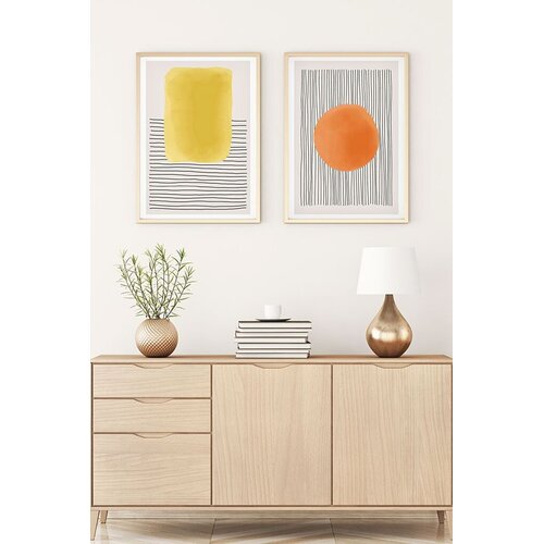 WALLXPERT Uramljena slika Huhu135, 30x40 cm , 2 dijela Cene