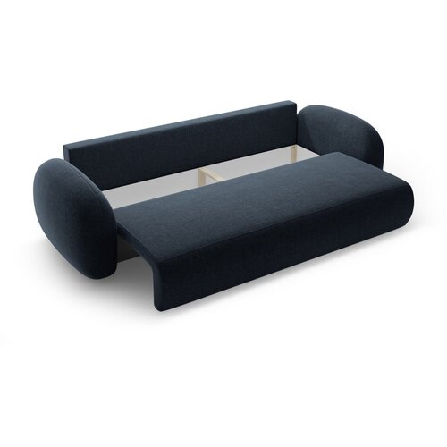 Cosmopolitan Design Tamno plava sklopiva/s prostorom za odlaganje sofa od &amp;scaron;enila 262 cm Tonale &amp;ndash; Slike