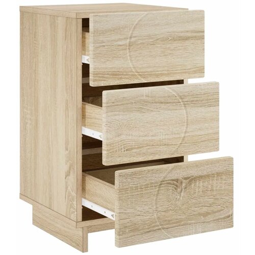  Noćni ormar Hrast sonoma 33 5 x 34 5 x 60 cm Konstruirano drvo - Hrast sonoma 1 Slike