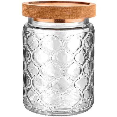 Estia steklena posoda za shranjevanje Allure Embossed, 700ml Cene