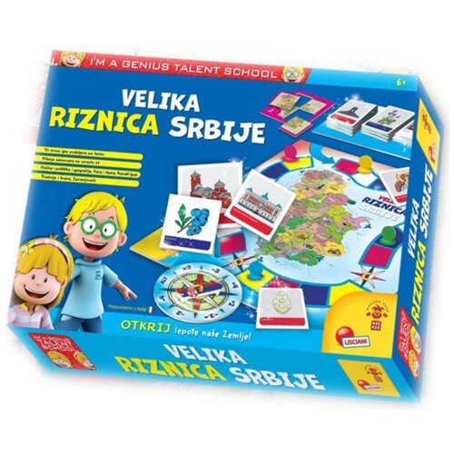 Lisciani Mali genije SR velika riznica Srbije RS56453 Cene