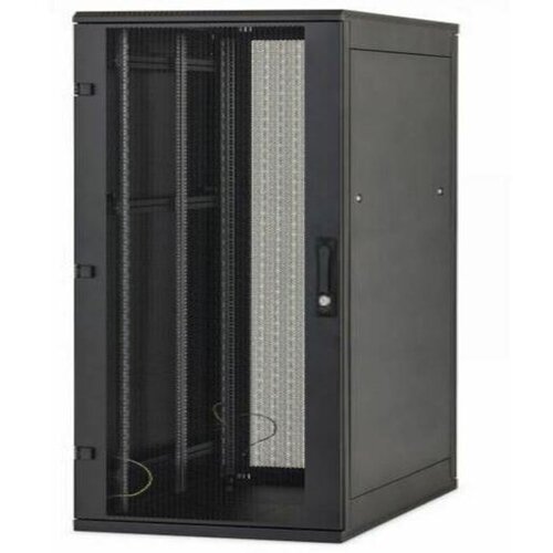 Triton kabinet 600x 900 18U 900 perforirana sp.vrata, črn RMA-18-R69-BAX-A1 Slike