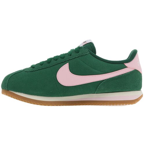 Nike Nizke superge Baskets cortez suede sport green/pink foam-sail Zelena Slike