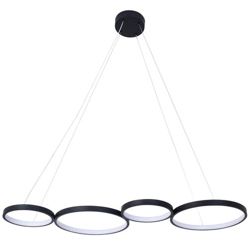  LED luster na sajli FLAMENCO LED/42W/230V 4000K crna Cene