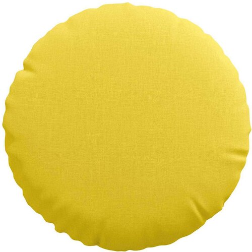  Jastučići za sjedenje 2 pcs Svijetlo žuta &amp;Oslash;30 x 13 cm tkanina Slike