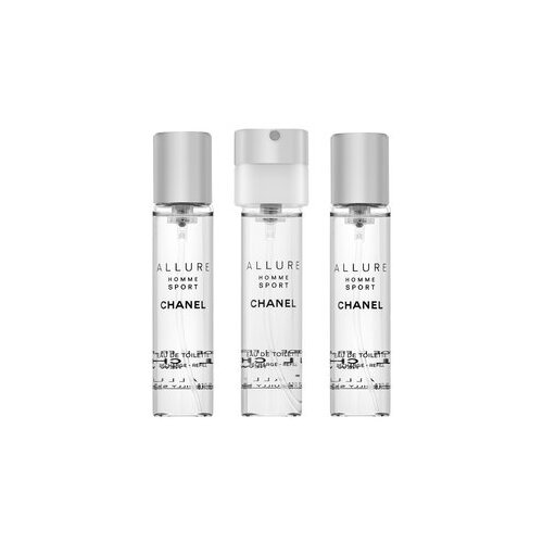 Chanel Allure Homme Sport 3x 20 ml toaletna voda polnilo 20 ml za moške Cene