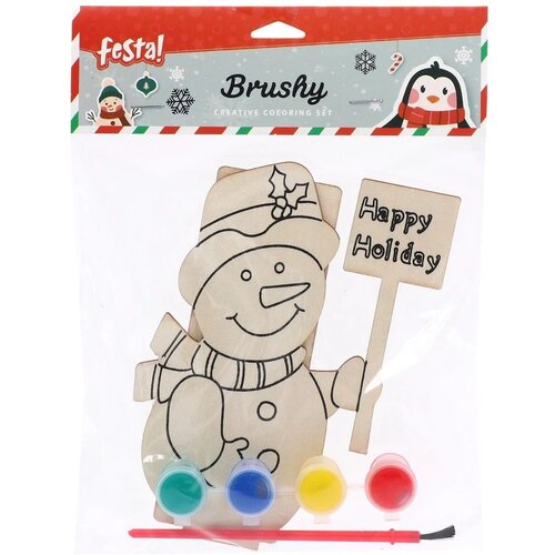 Festa Brushy, kreativni set za bojenje, Sne&amp;scaron;ko Belić Slike