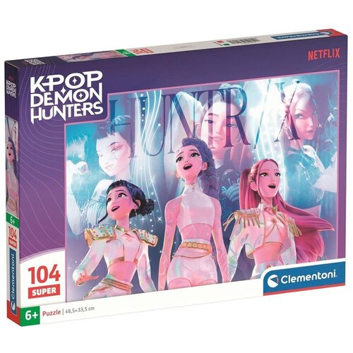 KPop Demon Hunters Puzzle 1 Super 104 kom Slike