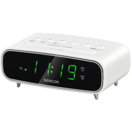 Sencor Fm radio sa digitalnim prikazom vremena SRC 2600 W beli Cene