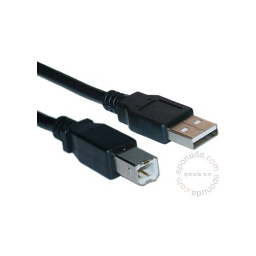 Fast Asia USB A - USB B M/M 3m Black kabal Cene