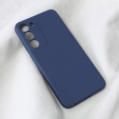 Teracell Torbica Soft Velvet za Samsung S916B Galaxy S23 Plus tamno plava Slike