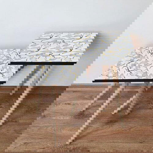 Hanah home 2Shp270 - white whitegreygold nesting table (2 pieces) Cene