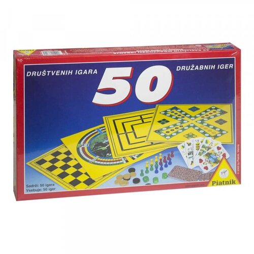 Piatnik Dru&amp;scaron;tvene igre 50 Slike