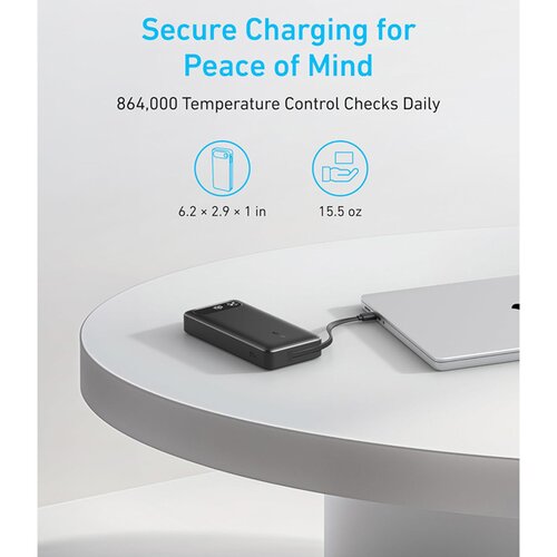 Anker Powerbank 20000 mAh, 87W s ugrađenim USB-C kabelom Slike