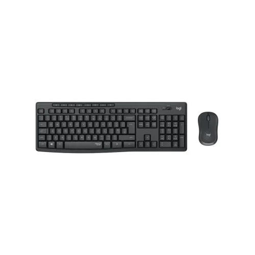 Logitech miš i tastatura MK295 Silent Wireless Combo – GRAPHITE – BiH 920-009809