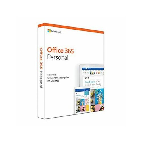 Microsoft Office 365 Personal EN Subs 1YR Central/Eastern EuroOnlyMedialess P4 / QQ2-00880 poslovni softver Slike
