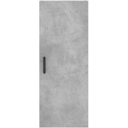  Visoka komoda siva betona 34,5x34x180 cm od konstruiranog drva Slike