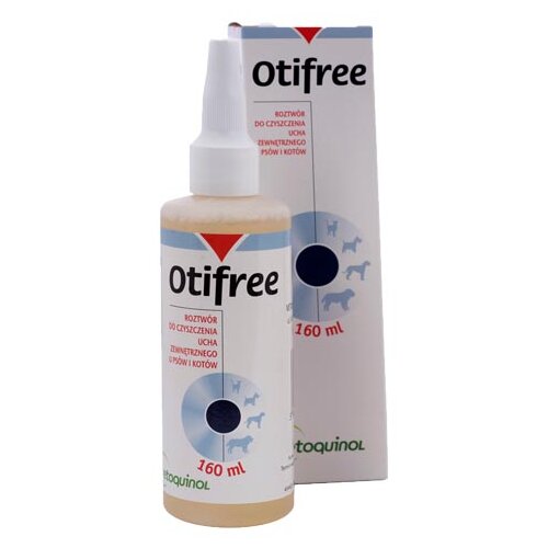 Vetoquinol Rastvor za či&amp;scaron;ćenje u&amp;scaron;iju Otifree, 160ml Slike