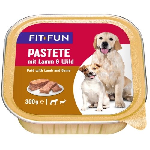 FITFUN Pate Adult janjetina, divljač 300 g ALU-pak Slike