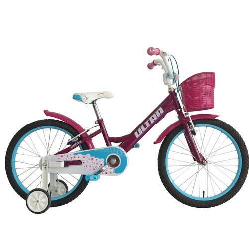 Ultra Bike bicikl larisa v-brake dark pink 20" Cene