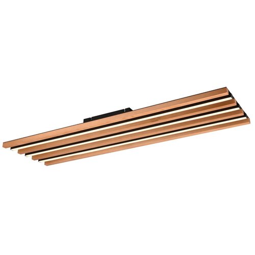  Crna/u prirodnoj boji LED stropna svjetiljka s mogućnosti zatamnjivanja 6x114 cm Fontana – Cijene