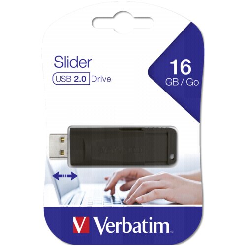 Verbatim 10x1 Store n Go Slider 16GB USB 2.0 Slike