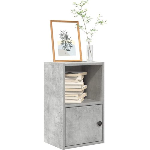 vidaXL Regal za knjige boja betona 31x24x52 cm konstruirano drvo Cijene