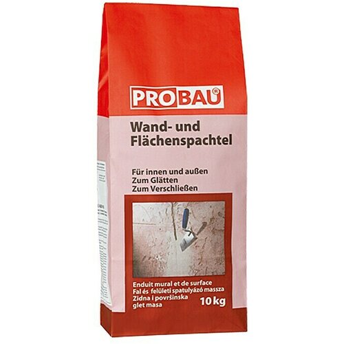 PROBAU Ljepilo za izravnavanje (10 kg, Područje primjene: Zid) Slike