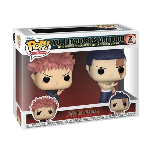 Funko POP! Animation: Jujutsu Kaisen S2 - Itadori & Todo (2PK) ( 062271 ) Slike