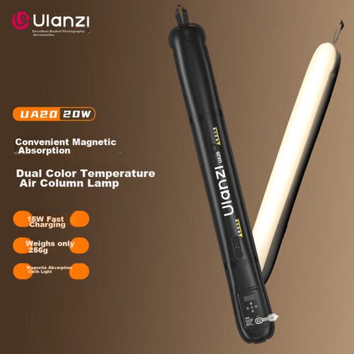  Ulanzi Prenosiva LED lampa na nadovavanje UA20, 12 W Cene