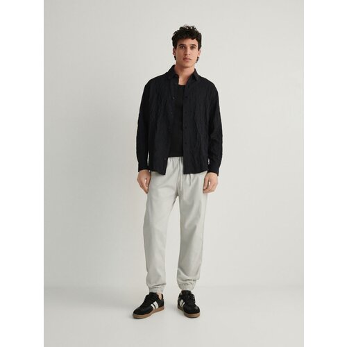 Reserved hlače jogger slim fit - svetlo siva Cene