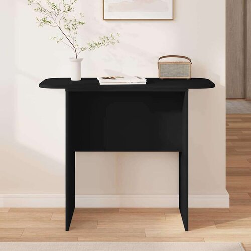  Konzolna stolica Crna 93 x 40 x 75 cm Konstruirano drvo Slike