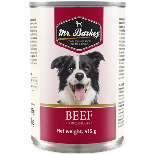Farmina mr. barkey konzerva za pse - komadići govedine u sosu 1240g Slike