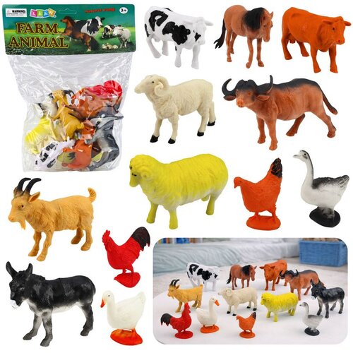  Set figurica domaćih životinja, 12 komada. Slike