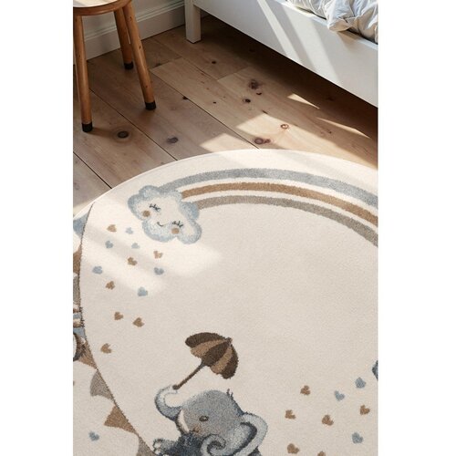 Villeroy Boch Kremno bela otro&amp;scaron;ka preproga &amp;oslash;160 cm Walk like an Elephant Rainbow &amp;ndash; Slike