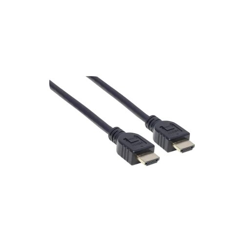 Manhattan HDMI priključni kabel HDMI-A utikač, HDMI-A utikač 2.00 m crna 353939 UL certificiran, Ultra HD (4K) HDMI HDMI kabel Cijene