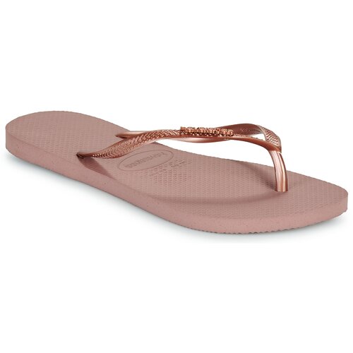 Havaianas SLIM LOGO METALLIC Ružičasta Slike