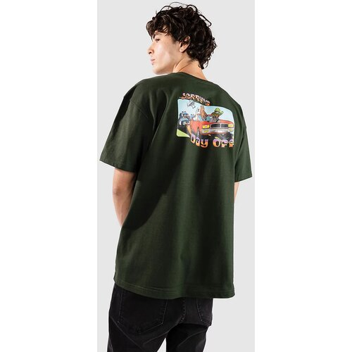 A-Lab Storybook Boxy T-shirt forest green Slike