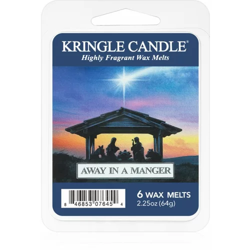 Kringle Candle Away in a Manger vosek za aroma lučko 64 g