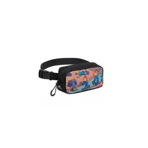 Rivacase torbica za pas "Skaters" 5410 črna - 5410 BLACK Cene