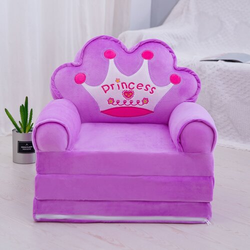 BABYLINE Foteljica za decu Princeza 4K B065, Ljubičasta Cene